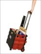 Austin Supply Roller Crate 1 14x14.75x11.75" - Red and Black