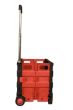 Austin Supply Roller Crate 1 14x14.75x11.75" - Red and Black