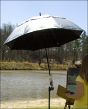 The umbrella has a 48 diameter with wind vented construction.