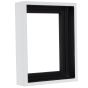 Illusions Floater Frames 1.5 inch Deep White and Black Interior