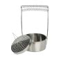 Creative Mark Stainless Steel Brush Washer And Dryer 4in Diameter