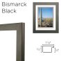 Bismarck Classic Black Frame