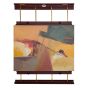 Large Rue Wall Easel, 48 In, Mahogany	