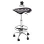 Bieffe Ergonomic Stool With Foot Ring