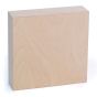 American Easel Wood Painting Panel 7/8" Flat 10x10"