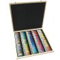 Sennelier l'Aquarelle French Artists' Watercolor Wood Box Set of 98 10ml Tubes