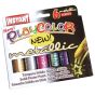 PlayColor Solid Poster Paint Crayons Set of 72 Standard - Metallic Colors