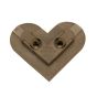 Heart Connector with Key (Box of 250)