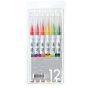 Clean Color Brush Marker Set of 12