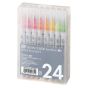 Clean Color Brush Marker Set of 24
