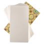 Fabriano Medioevalis Stationery Folded Blank Cards - 4-3/4"x4-3/4" (Box of 100)