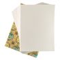 Fabriano Medioevalis Stationery Long Folded Blank Cards - 6-3/4"x4-1/2" (Box of 100)