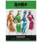 SoHo 90 GSM Marker Paper Pad 9x12in 50-Sheets