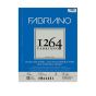 Fabriano 1264 Mixed Media Spiral Pad - 9"x12", 120lb Black (20-Sheet)