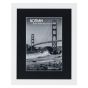 Gotham Complete White 1 3/8" Deep 9x12 Frame w/ Glass + Backing