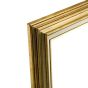Gold Wash Accent Wood Frame depth
