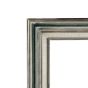 Silver Green Accent Wood Frame