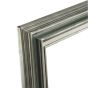 Accent Wood Frame 9x12" Silver Green, Box of 4