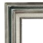 Accent Wood Frame 12x16" Silver Green, Box of 4