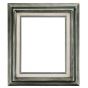 Accent Wood Frame 9x12" Silver Green