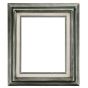Accent Wood Frame 8x10" Silver Green, Box of 4