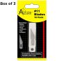 Acurit #11 Art & Craft Replacement Knife Blades,30 Pack