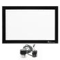 Acurit LED Light Tablet - Art Drawing Tablets A2 16.5 x 23.4" - White/Black