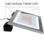 Upsyde Angle Lifts With Special Grip - Propping tablets, tracing boxes, books, drawing pads, & more!