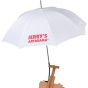 Clamp provides secure attachment to easel, table, or chair