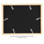 Ambiance Gallery Wood Frame - 12" x 16" Espresso, 1-1/2" Profile (Box of 4)