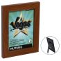 Vegas Vinyl-Wrapped Frame with Acrylic Glazing - Nutmeg, 5"x7"