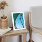 Sizes 5”x7” and 8”x10” include a built-in table easel stand