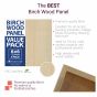 Ampersand Birch Wood Panel Value Packs-Information
