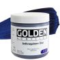 GOLDEN Heavy Body Acrylics - Anthraquinone Blue, 16oz Jar