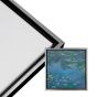 Cardinali Renewal Core Floater Frame, Black/Antique Silver 6"x6" - 3/4" Deep 