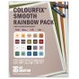 Colourfix Smooth Rainbow Pack Pastel Papers - 20"x28" (20 Sheets)