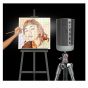 Project a grid, image, or grid over an image