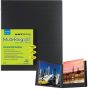 Itoya ProFolio Multi-Ring Binder - Landscape 17"x11", Refillable, Lies Flat