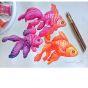 Sanjana's Art - A Trio of Goldfish