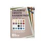 Art Spectrum Smooth Pastel Paper Pack of 20 - Rainbow Assortment - 9.5X12.5 In