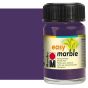 Marabu Easy Marble Aubergine Paint, 15ml