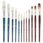 Mimik Kolinsky brushes offer everything you need for detail work and glazing. 
