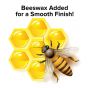 Made with beeswax for a smooth finish straight from the tube