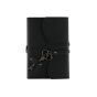 Opus Genuine Leather Journal Key 4" x 6" Black