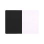 Rhodia Dot Slim Black Notepad 6 x 8 1/4 in Side Staple 48-Sheet