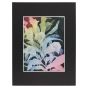 Ambiance 5-Pack Mat Frame 9x12/ 5.75x7.75 Pic Size Black
