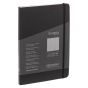 Fabriano EcoQua+ Notebook 5.8 x 8.3" Dot Grid Stitch-Bound Black