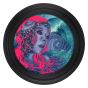 Ambiance Round Frame - Black, Art by Kelly Mckernan