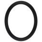 Ambiance Oval Frame - Black, 11"x14"
