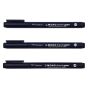 Tombow Mono Drawing Pen Pack Of 3 Black